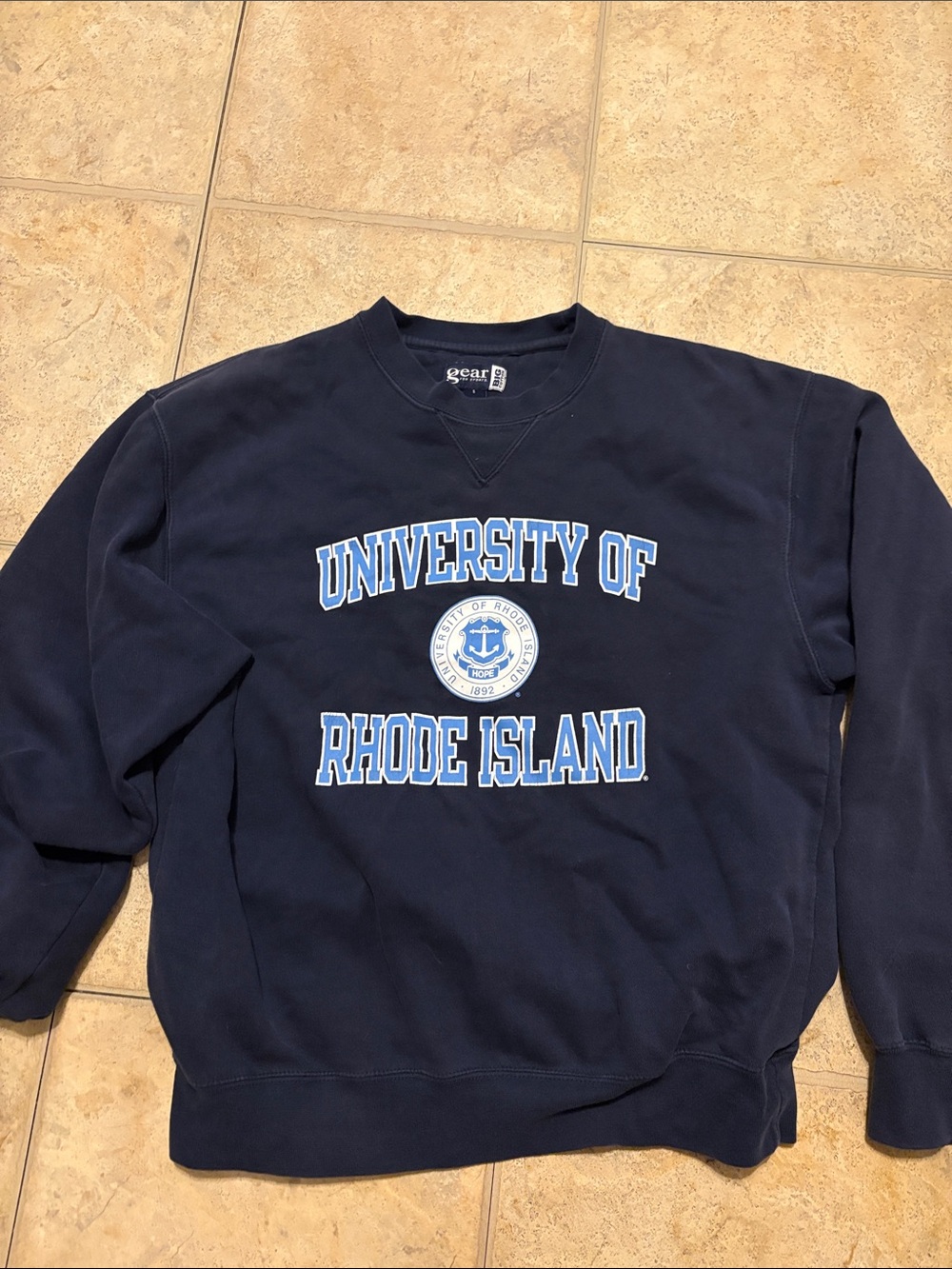 URI Navy Crewneck Sweatshirt